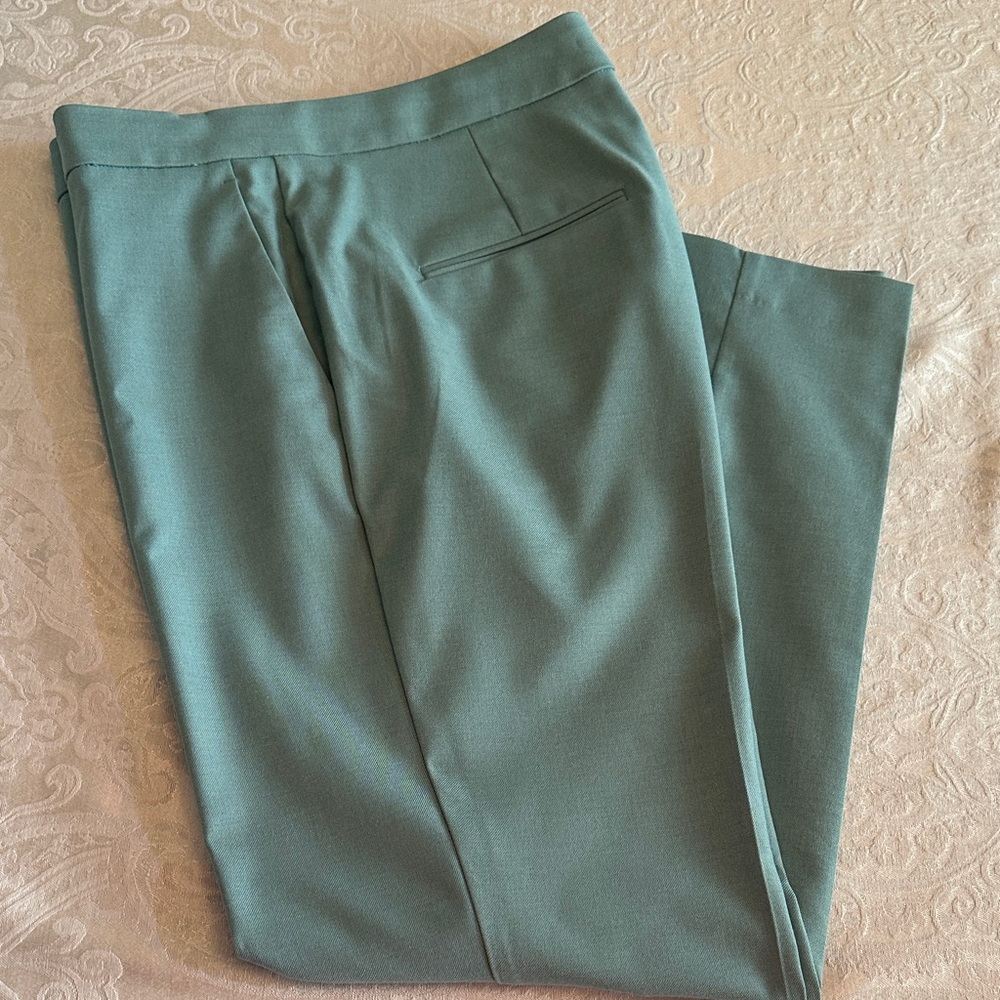 Ann Taylor Green Ankle Pants